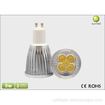 spotlight led 5W E27 / GU10 Aluminium Led Spot Lamps For Bu